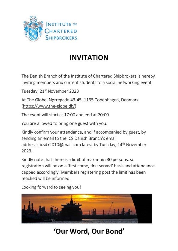 INVITATION 21.11.2023